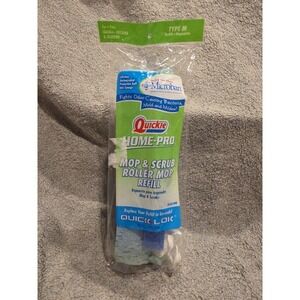 Quickie Homepro Roller Mop Refill Type M Fits Mop #058MB 058BMB Clean Smart